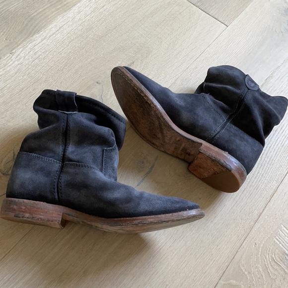 NWT Isabel Marant Jenny Boot Anthracite Suede. 36 - Picture 3 of 5
